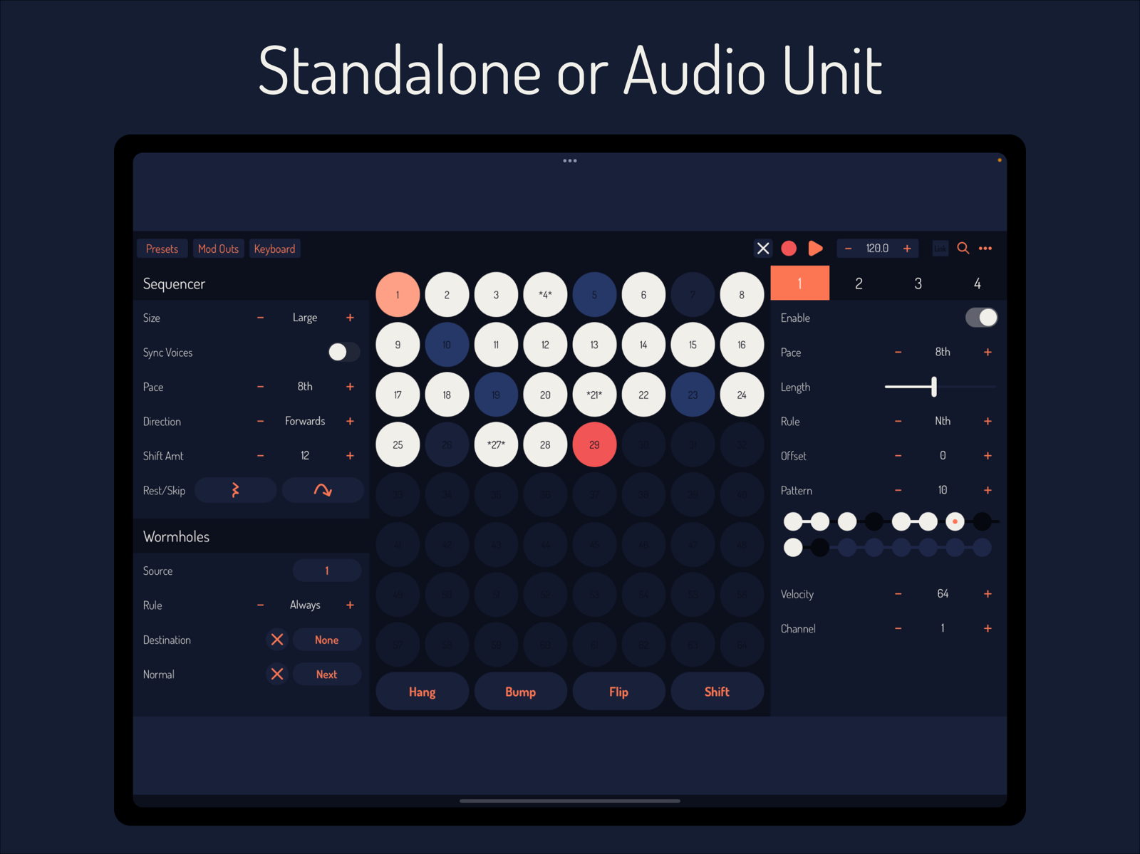 Standalone or Audio Unit